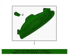 Фонарь габаритный VOLVO 30613667