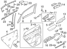 ПЕРЕКЛЮЧАТЕЛЬ СТЕКЛОПОДЪЕМНИК 7PP959855B DML PORSCHE