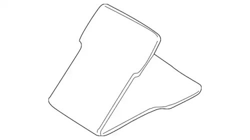 Коврик в багажник VAG 4B9862559  90G