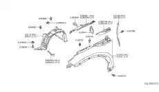 Крыло INFINITI FCA005NAMA