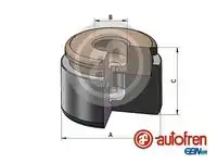 ПОРШЕНЬ ТОРМОЗНОГО СУППОРТА ПЕРЕД D025731 AUTOFREN