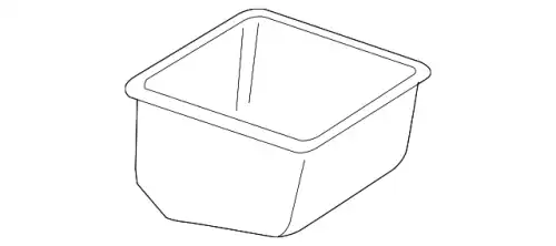 Пепельница 1K0857335 VAG