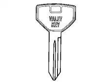 KEY VALET 5507 5488 JEEP