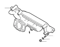 Коллектор выпускной VOLVO 1366689