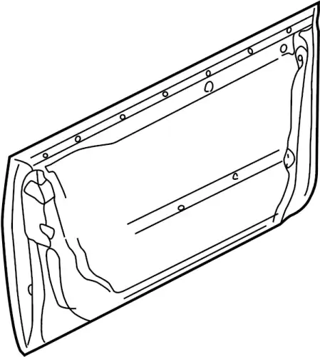 Дверь 4Z7831052B VAG