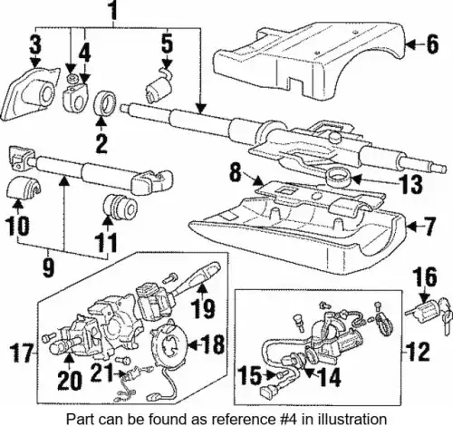 ЗАЖИМ,РУЛЕВОЙ КОЛОНКИ MB922719 MITSUBISHI