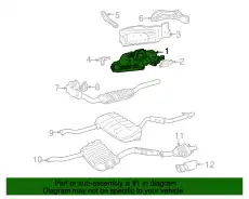 Коллектор выпускной VOLVO 1270537