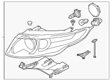 Фара LAND ROVER LR024271