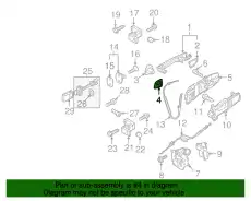 Подкладка 1K8837087 VAG