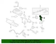 Кронштейн клапана 289112C110 HYUNDAI