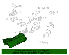 Коврики в салон LAND ROVER LR004019
