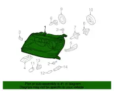 Фара SUZUKI 35320-65J50