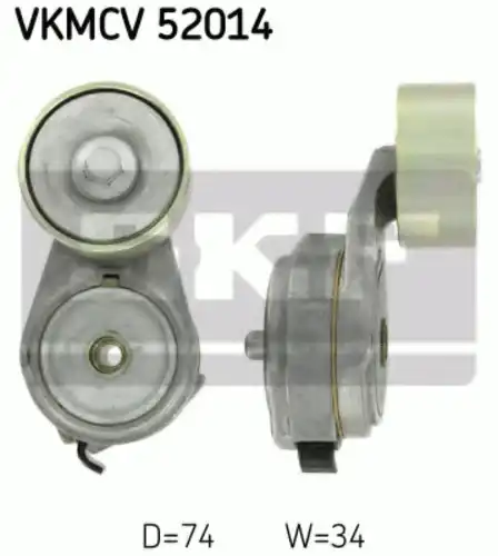 натяжитель ремня! в сборе\Iveco VKMCV52014 SKF