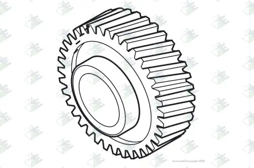 Шестерня КПП EURORICAMBI 60530647