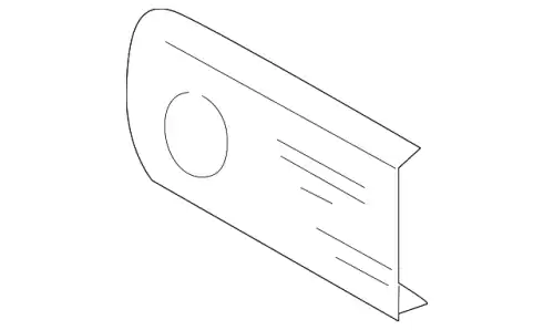 LENS,INTERIOR LAMP T001-51-311 MAZDA