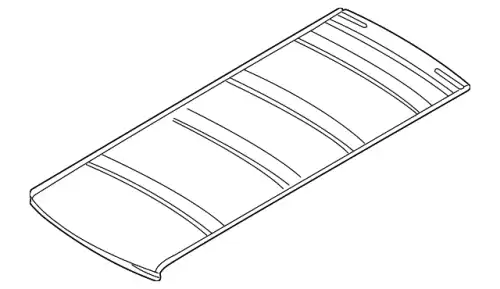 Крыша 721817021J VAG