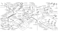 Кольцо уплотнительное автомобильное INFINITI 1724050Y00