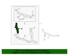 STAY SET, R. FR. BULKHEAD SIDE 04601-TK6-A00ZZ HONDA