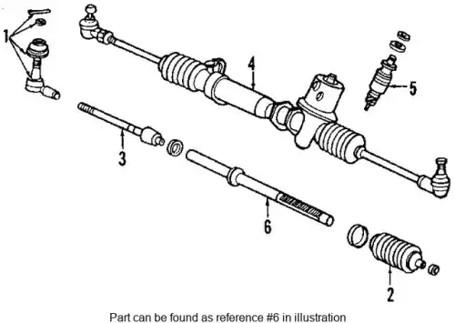 Рулевая рейка MITSUBISHI MB501723