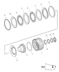DISC INNER 52108 153AA JEEP