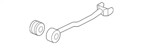 Arm assy - trailing, rh 551202E100 HYUNDAI