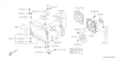 RESERVE TANK ASSEMBLY-RADIATOR 45150SG000 SUBARU