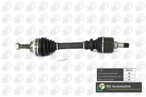 Приводной вал DS6716LA BGA