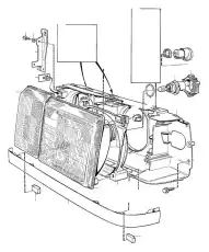 корпус розетки 1363680 VOLVO