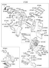 Радиатор отопителя KIA 971381U000