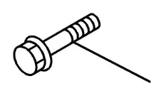 BOLT, INJ PUMP 0-28181-270-0 ISUZU