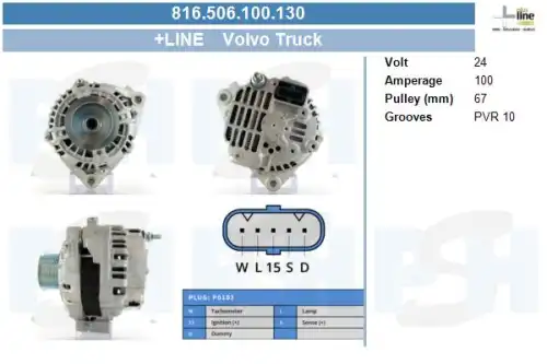 Генератор CV PSH 816.506.100.130