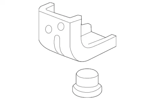 BRACKET, RADIATOR MOUNT 74171-SCV-A00 HONDA