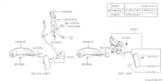 STOPPER-PEDAL,B 36036AA032 SUBARU
