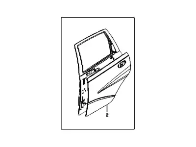 ПАНЕЛЬ А-ЗАДН ДВ RH 96585393 CHEVROLET