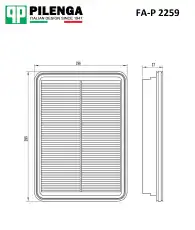 Фильтр воздушный PILENGA FA-P 2259