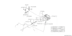 GASKET 424255400 SUBARU