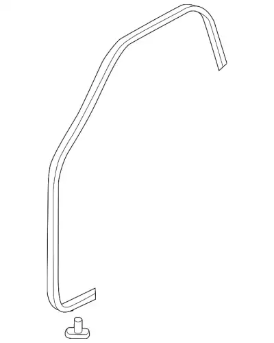 Ручка двери MITSUBISHI MR473780