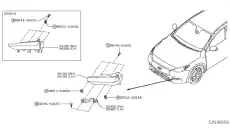 Фара противотуманная INFINITI 261555DA2C