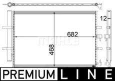 Конденсер кондиционера AC 32 000P MAHLE