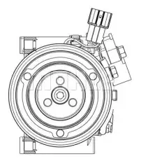 Компрессор кондиционера ACP 633 000P MAHLE