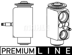 Expansion Valve, air conditioning AVE 74 000P MAHLE