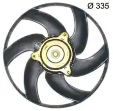 Вентилятор без кожуха CFF 393 000S MAHLE