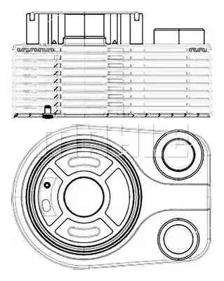 Масляный радиатор MAHLE CLC196000S