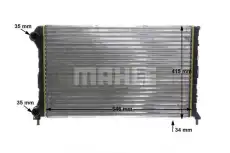 Радиатор системы охлаждения двигателя MAHLE CR 1447 000S