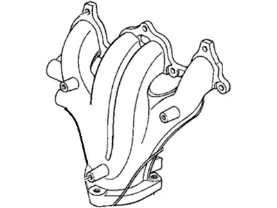Коллектор выпускной HONDA 18100PH4000