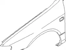 Крыло INFINITI 631003J130
