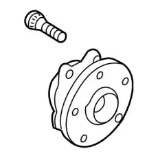 HUB COMPLETE-FRONT AXLE 28373AL00A SUBARU