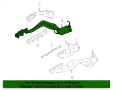 Коллектор выпускной VAG 07L253020MX