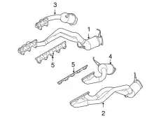 Коллектор выпускной VAG 07L253020NX