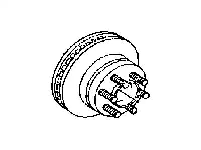 STUD, WHEEL MOUNTING 474 6917 DODGE